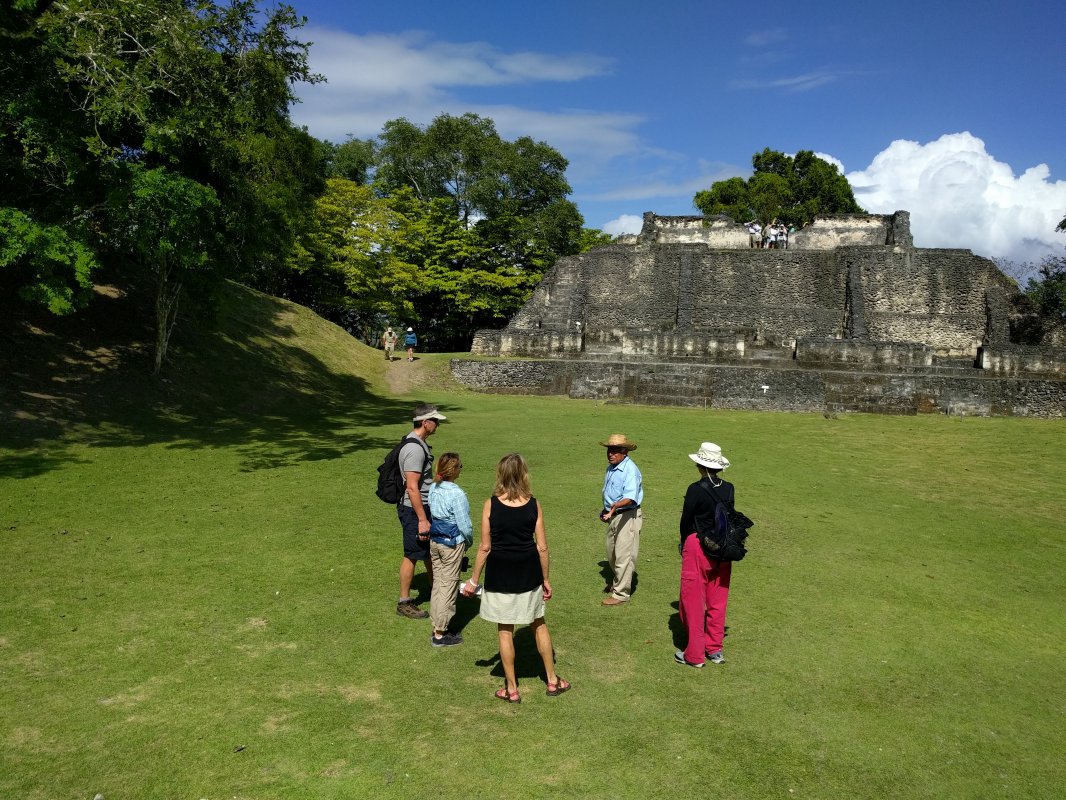 Xunantunich with Guide