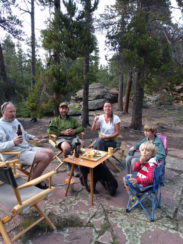 Pam's Bozeman Family, Kalan, Molly, Mica and Luke