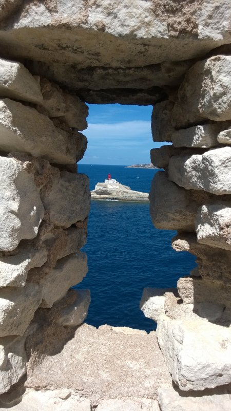 Citadel harbor lighthouse