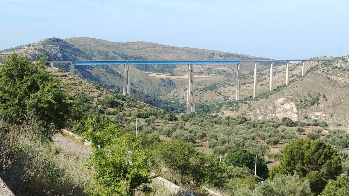 One of the bridges we had to cross