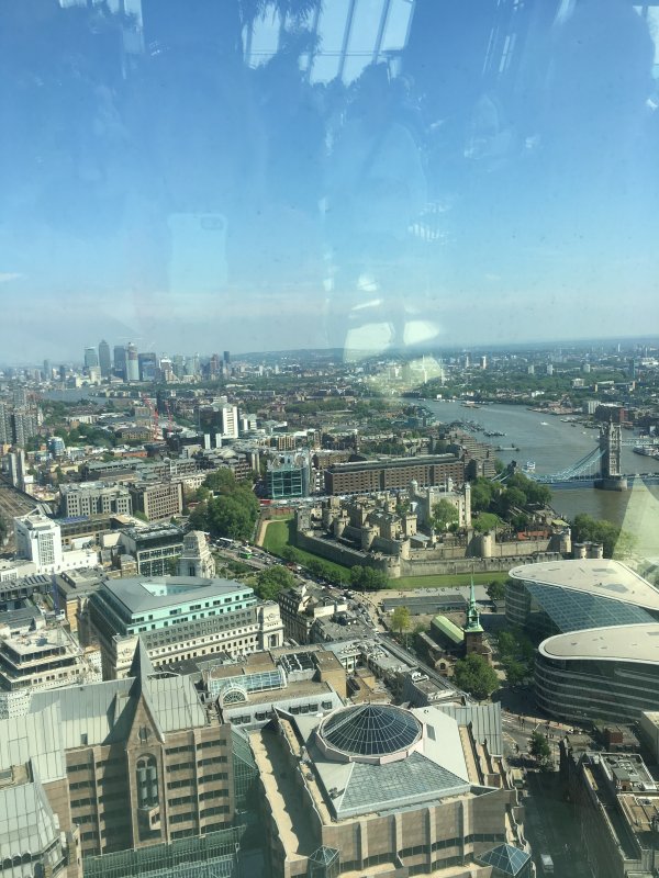 London from above