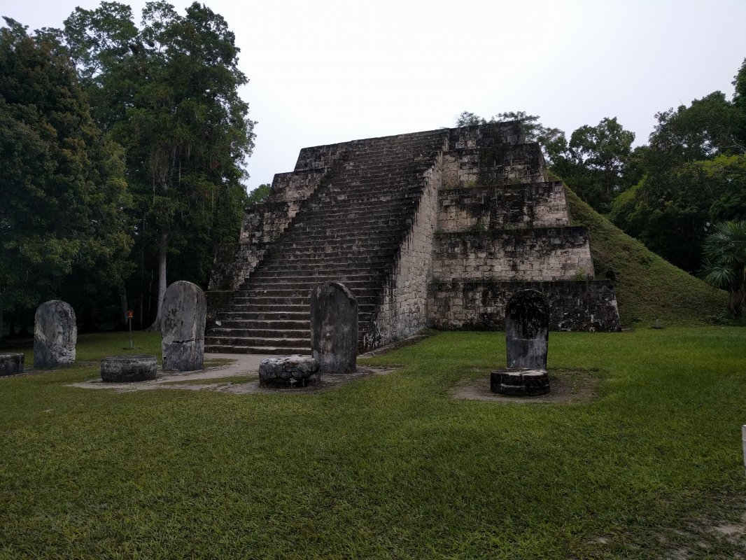 Tikal - Flat top pyramid