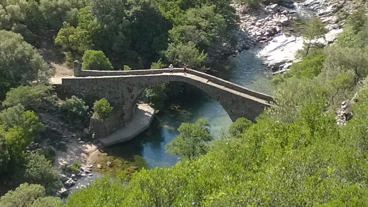 Porto to Evisa, Pont Genois foot bridge