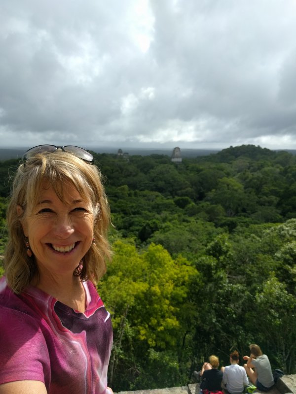 Tikal - Pam from Temple IV