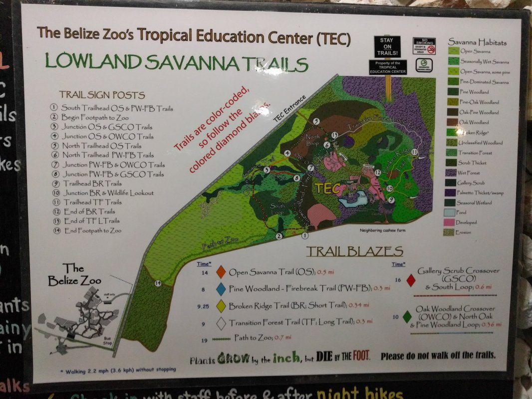 Tropical Education Center - Map