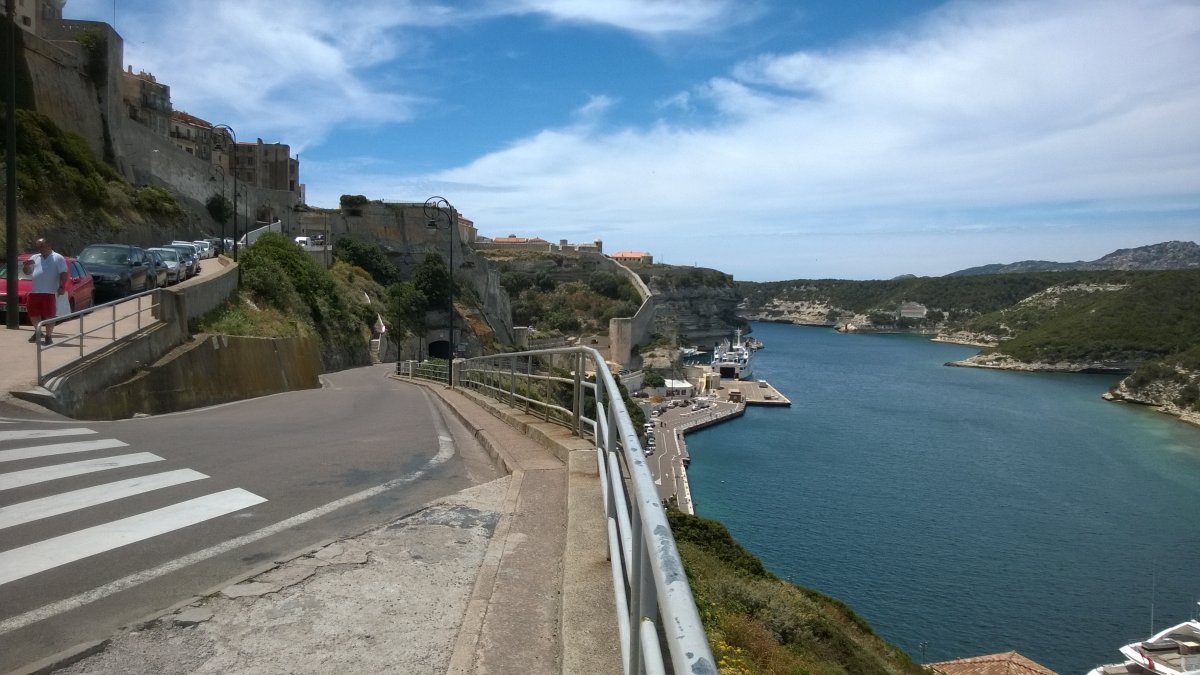 Bonifacio harbor