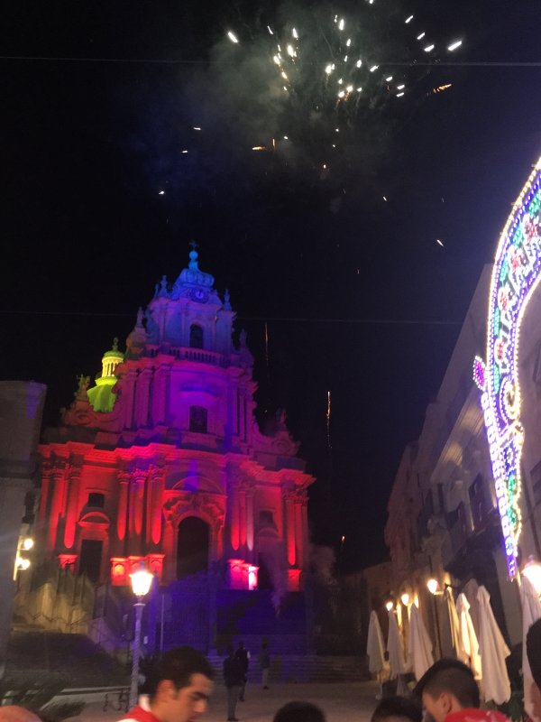 Duomo di San Giorgio fireworks