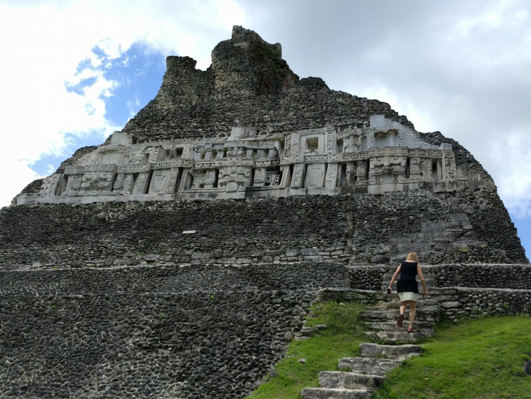 Xunantunich - Restored Frieze